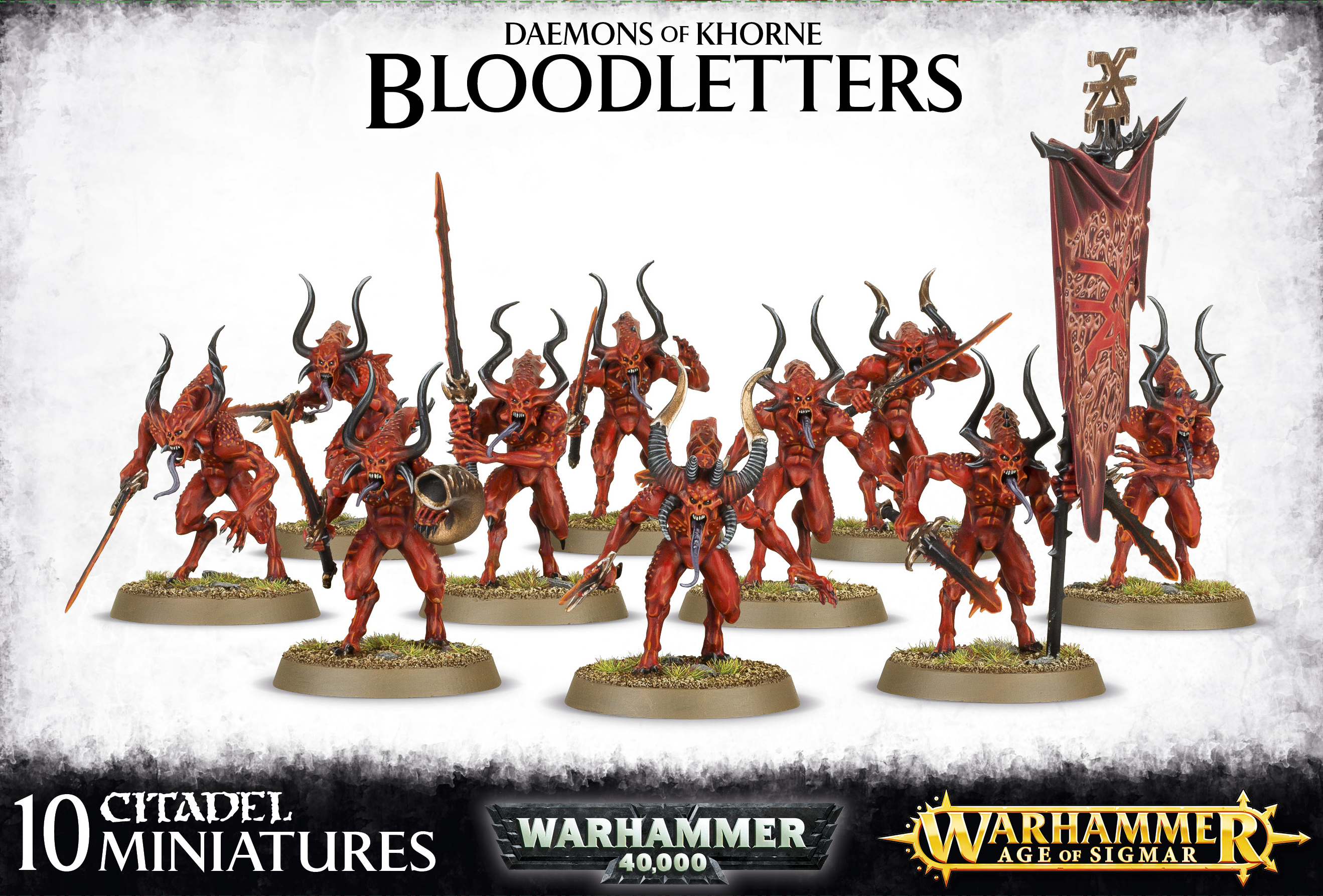 Daemons Of Khorne Bloodletters Customeeple