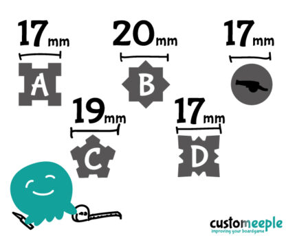 Fortress tokens (16 units) - Image 2