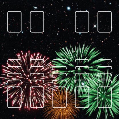 Tapete de Fuegos Artificiales (50cmx50cm) - Imagen 2