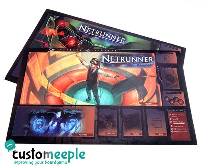 Netrunner Playmat _ Android Netrunner: Das Kartenspiel – UPTWU