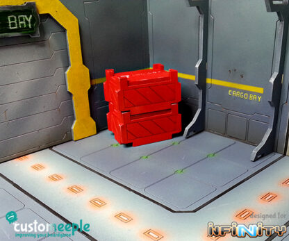 Infinity branded scenery Cargo (4 uds) - Imagen 3