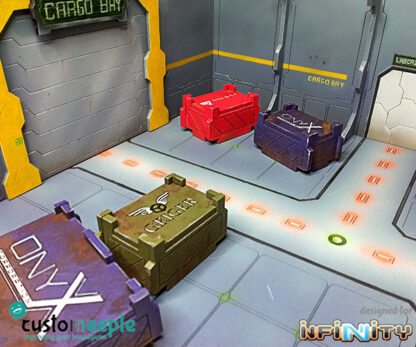 Infinity branded scenery Cargo (4 uds)