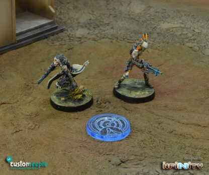Marcadores Especiales  "Nulificador Tohaa" para Infinity (3 Unidades)