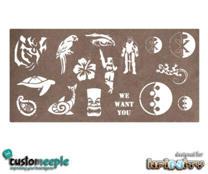 infinity plantilla de estarcido - Imagen 5