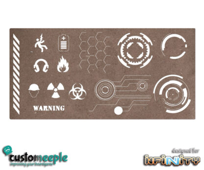 infinity plantilla de estarcido - Imagen 7