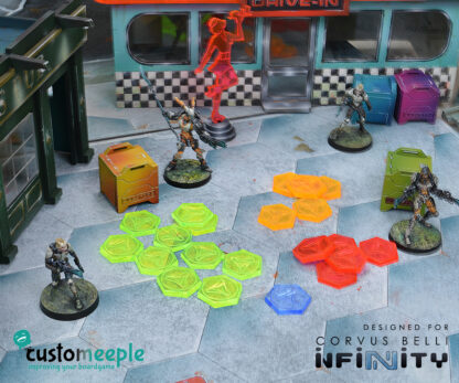 Fichas de órdenes para Infinity (21 ud)