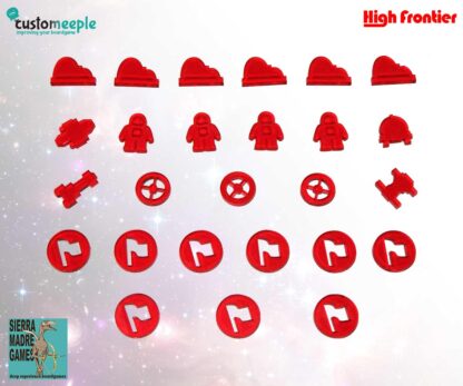 Set Mega Deluxe para High Frontier (210 uds) - Imagen 4