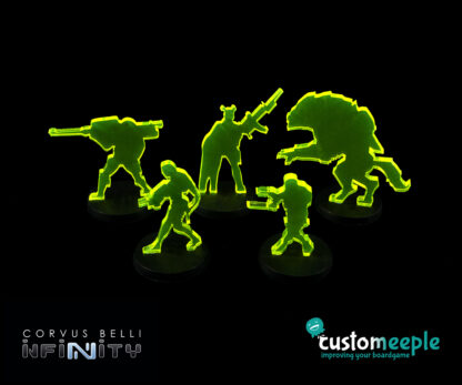 Siluetas de Camuflaje Ariadna (5 uds) - Imagen 2