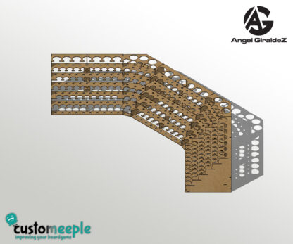 Angel Giraldez's Paint Rack Table (5 pieces) - Image 2