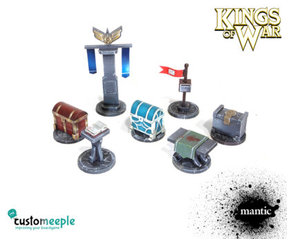 Kings of War Objective markers set (7 Units)