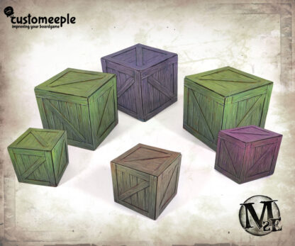 Malifaux cajas de almacenamiento (6 Uds)