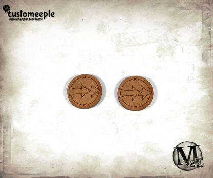 Malifaux marcadores de acelerado (2 uds) - Imagen 2