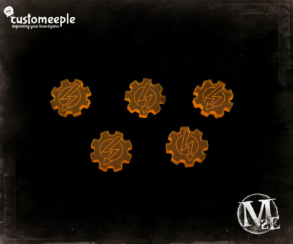 Malifaux marcador de Power Loop (5 Uds)