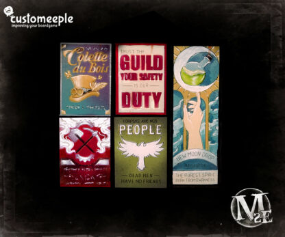 Malifaux Millbank Street Posters (5 Units)