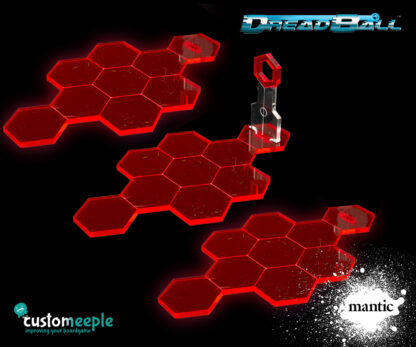 Dreadball Stadium Strike Zones (3 Units)