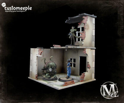 Malifaux Ruined Millbank modular houses - Image 3