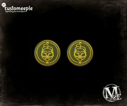 Malifaux "Terracota Curse" marker (2 Units)
