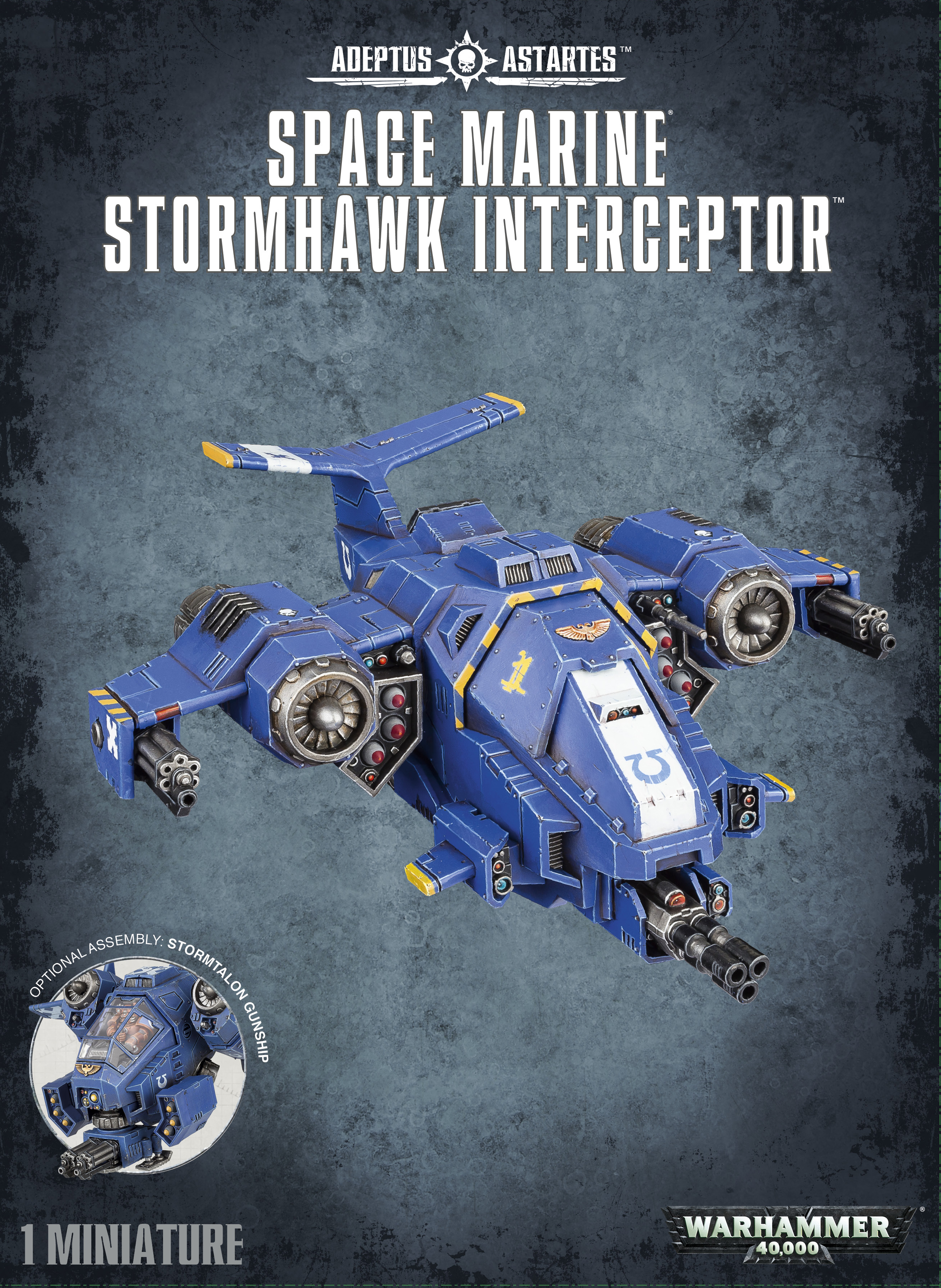 Warhammer 40K Space Marine Stormhawk Interceptor – Modello Games Workshop – Nuovo In Scatola