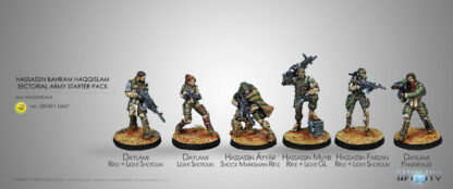 Hassassin Bahram Haqqislam Sectorial Army Starter Pack