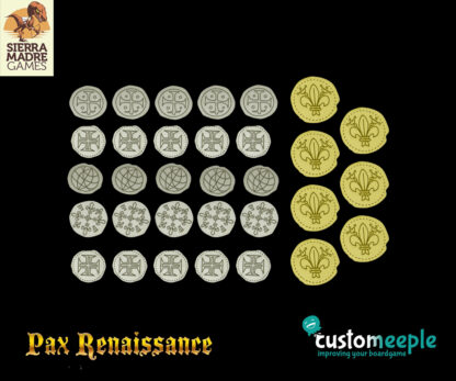 Monedas Pax Renaissance (32 Uds) - Imagen 2