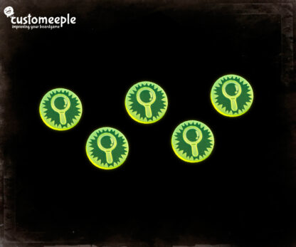 "Arcane Adventure" Marcadores de lupa (5 Uds)