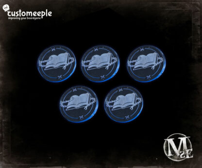 Malifaux marcadores de facción (5 Uds) - Imagen 5