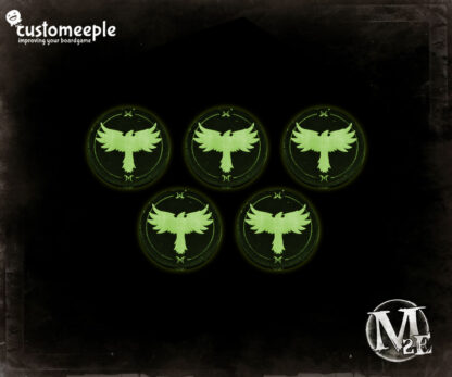 Malifaux marcadores de facción (5 Uds) - Imagen 7