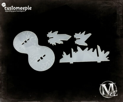 Malifaux Wall Template "Ice Pillars" - Image 2