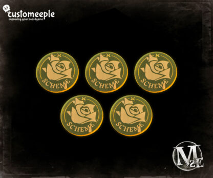 Malifaux marcadores de "scheme" (5 Uds) - Imagen 6