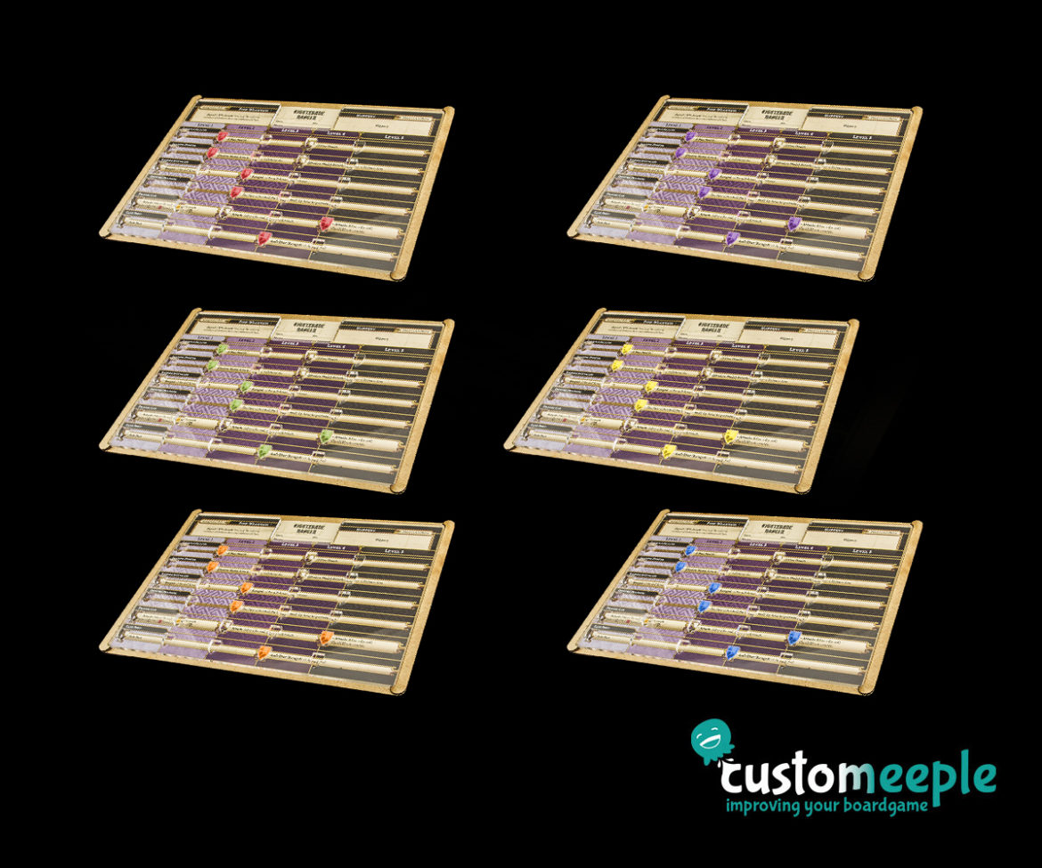Rising Sun Compatible overlay Pack (6 Units) – Customeeple