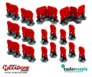 Infinity HexaDome Legends Walls (17 units)