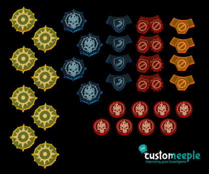 Token Pack, compatible WHU: Spire (32 Units) - Image 2