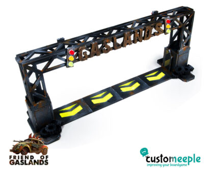 Gaslands compatible Gate & Checkpoints (4 Units) - Image 2