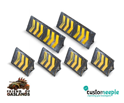 Gaslands compatible Guardrail (6 Units)