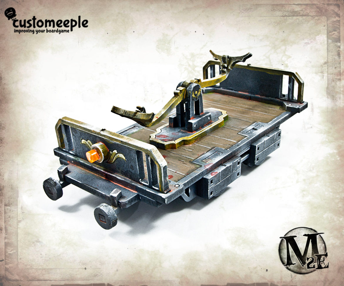 Malifaux Pump trolley (1 Unit) Customeeple