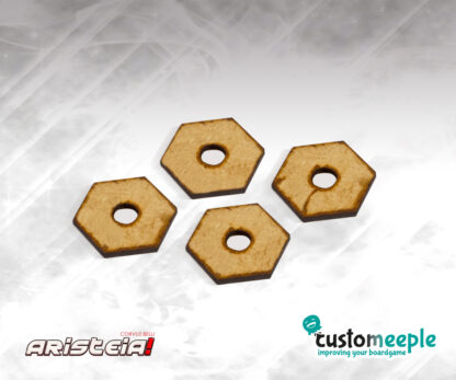 Aristeia! Bases de Metacrilato con agujero para imán (4 Uds) (Copy) - Imagen 2