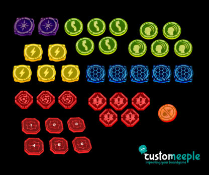 Xwing compatible token set (37 Units)