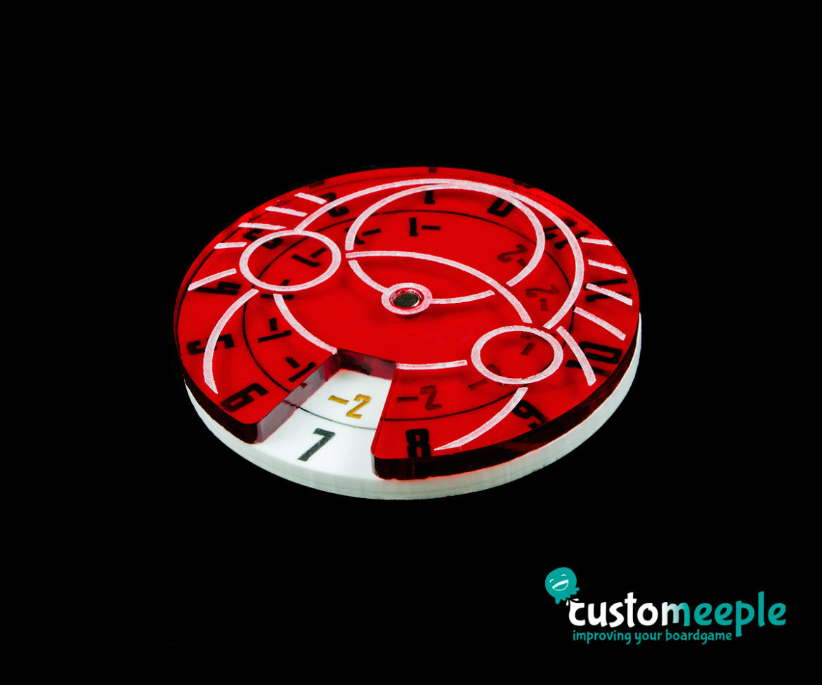 Keyforge compatible Chain Dial V2 (1 Units) - Customeeple