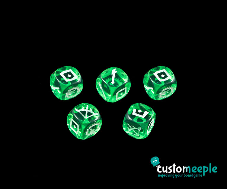 Goblin Attack dice compatible WHU Spire (5 Units) Customeeple