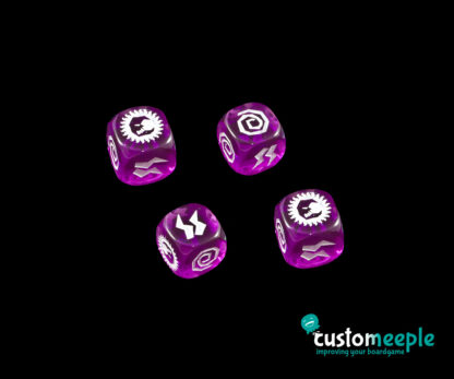 Dados de magia Goblin compatible WHU: Spire (3 Uds)
