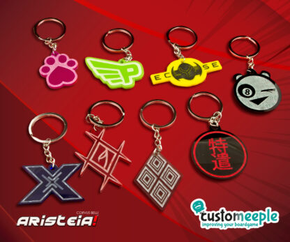 ARISTEIA! characters Key Ring (Etched)