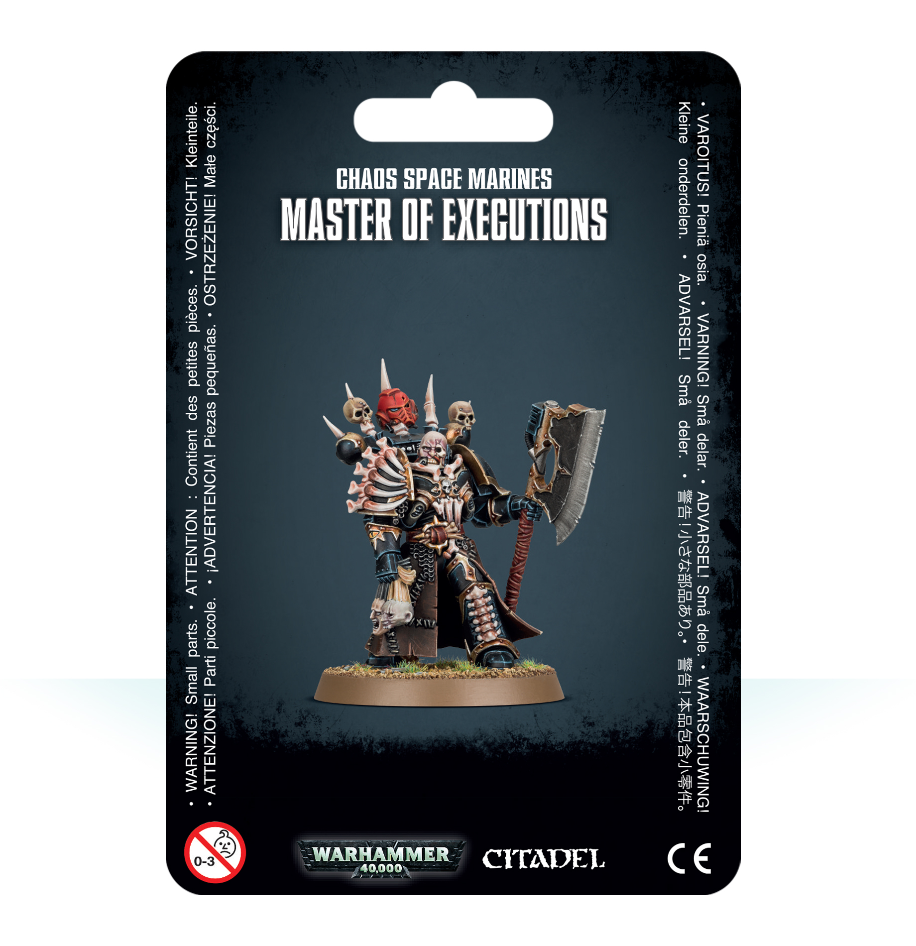 Chaos Space Marines Master of Executions GW-43-44 Warhammer 40,000 