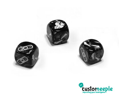 Necromunda Damage dice (3 Units)