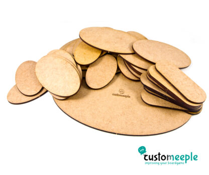 MDF Oval Bases