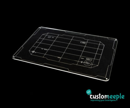 Xwing compatible Feldherr tray (compatible with acrylic tokens) - Image 4