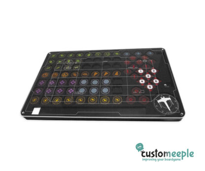Xwing compatible Feldherr tray (compatible with cardboard tokens)