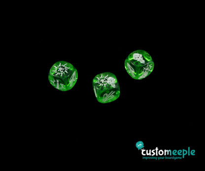Fantasy Football Elven Block dice (3 Units)