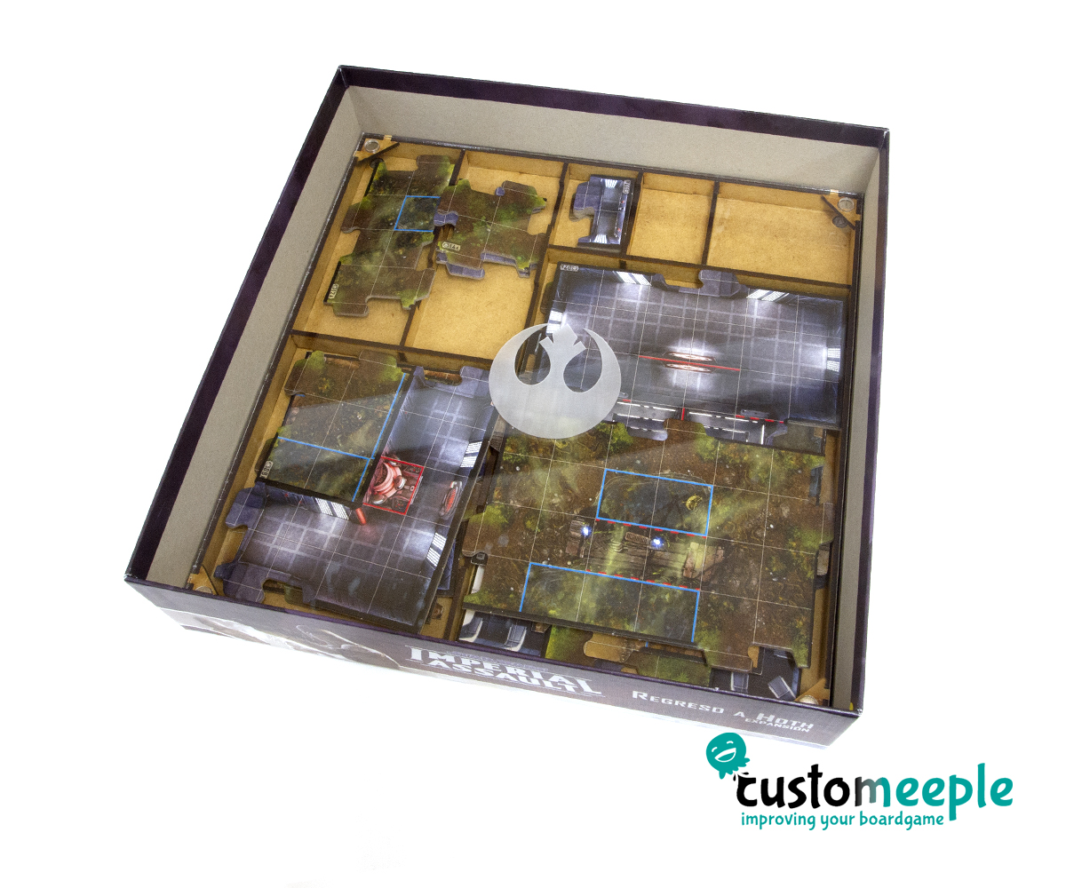 Imperial Assault Compatible Board Tiles Insert 28 5 X 28 5 Cm Customeeple