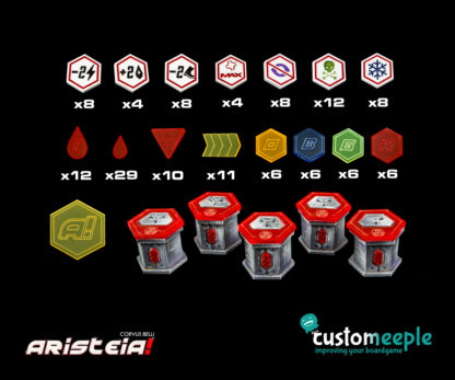 Aristeia! Deluxe Markers Core Set (143 Tokens) - Image 4
