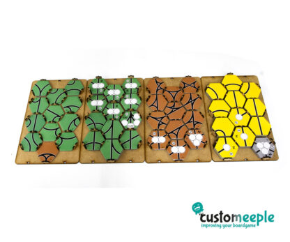18XX compatible Tray for Tiles (4 trays)